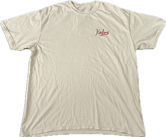 Kalos Logo Tee - Tan