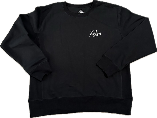 Kalos Logo Crewneck - Black