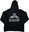Kalos Logo Hoodie, 6-Panel - Black