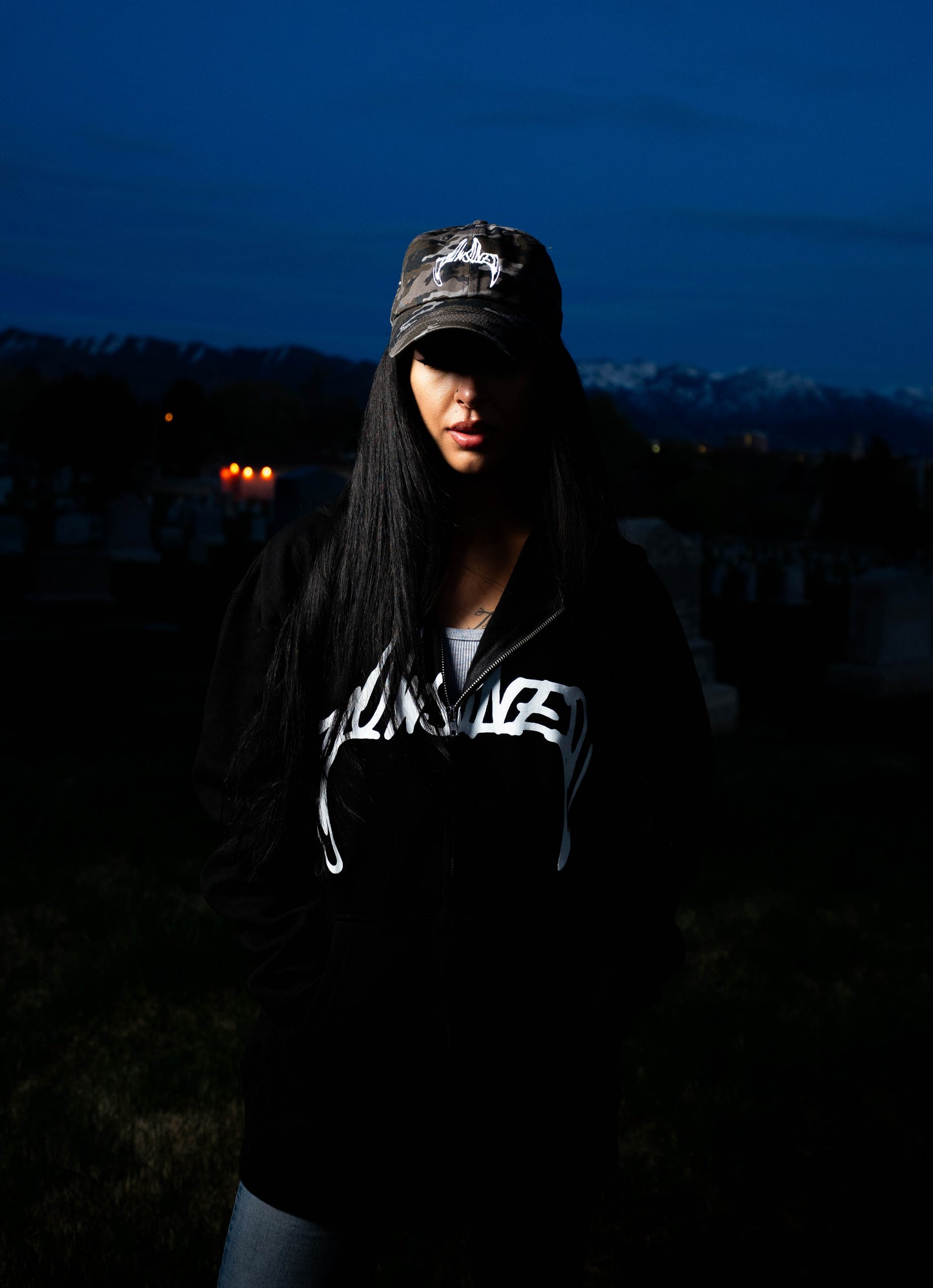 Slowsilver Zip Up Hoodie
