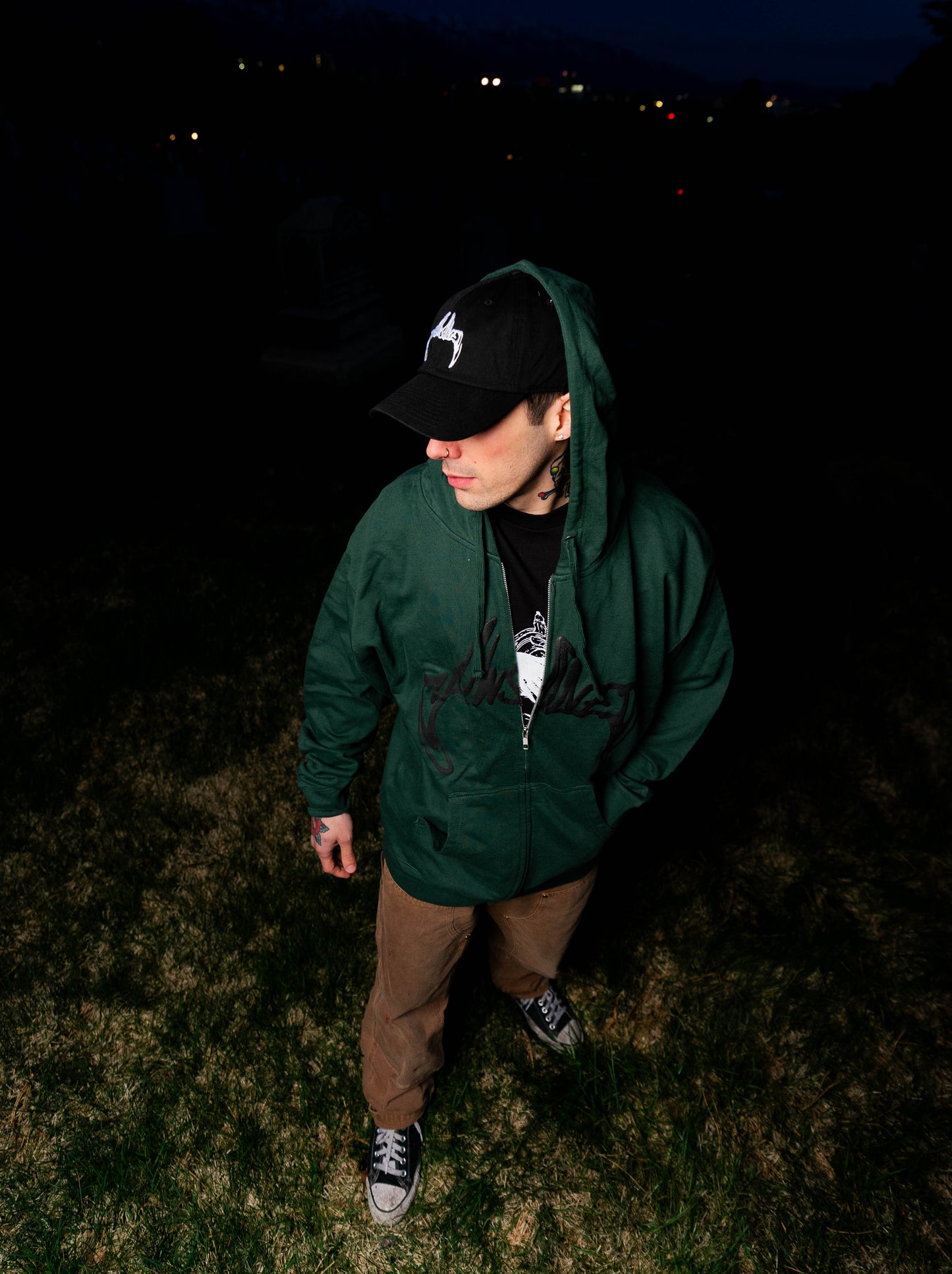Slowsilver Zip Up Hoodie