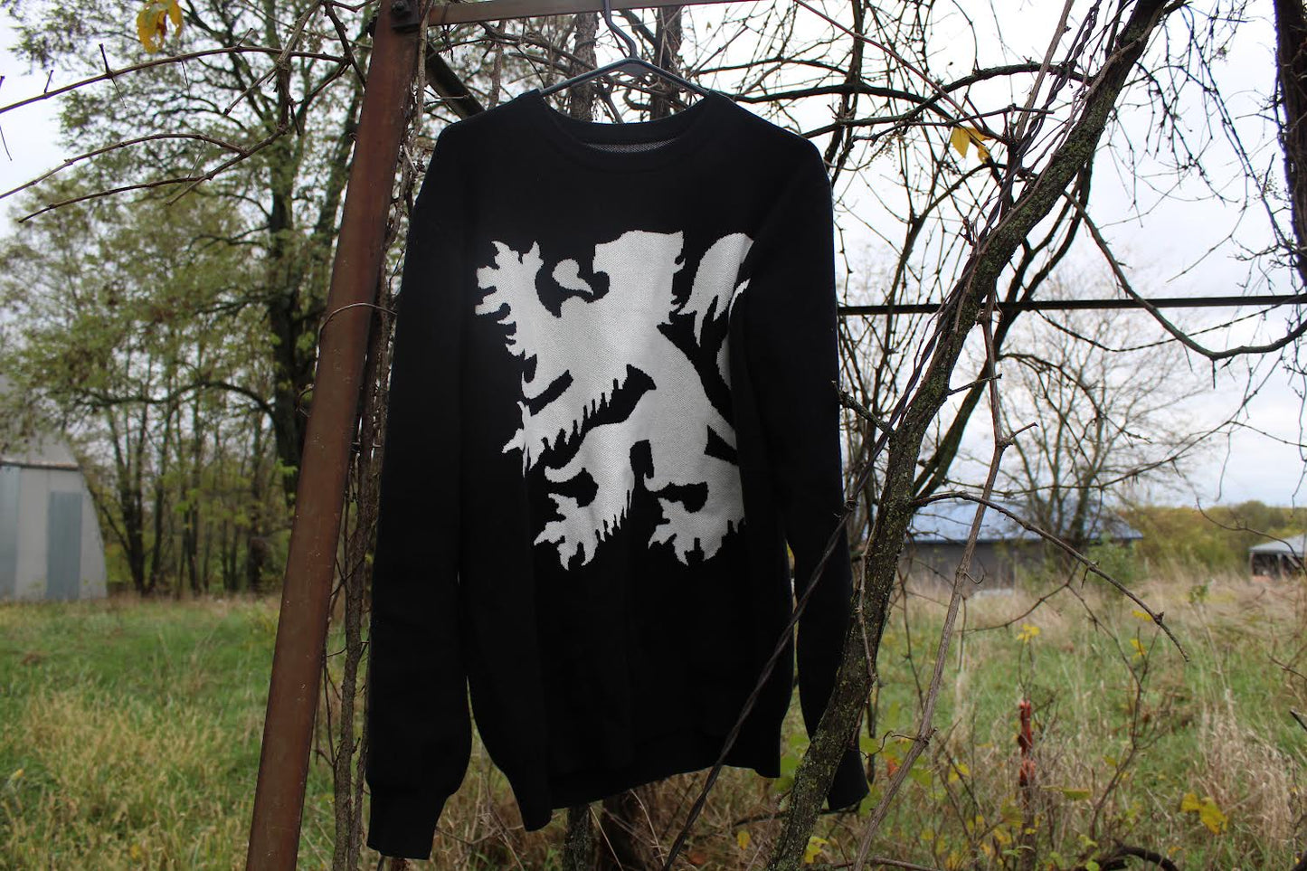 Royal Brigade Logo Sweater - White