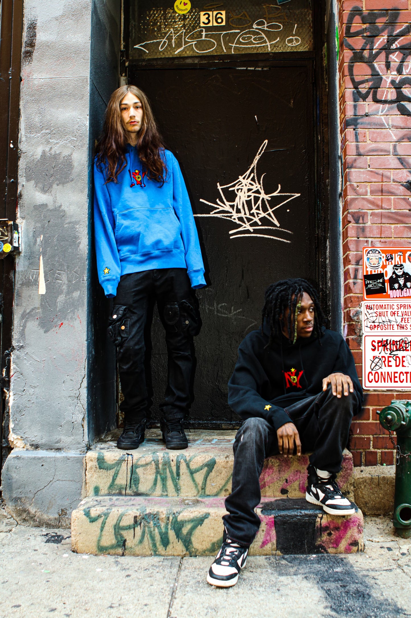 Royal Brigade New York Hoodie - Blue