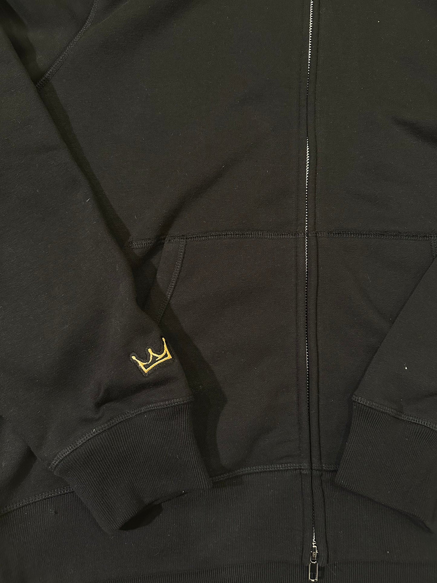 Kalos Logo Hoodie - Black Full Zip