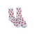 Kalos Knitted Socks - White/Red