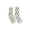 Kalos Knitted Socks - White and Black